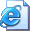 Symbol für Webseiten des Microsoft® Internet Explorer